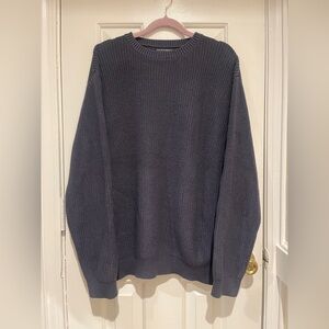 Brandy Melville Dolphin Blue Crewneck Sweater